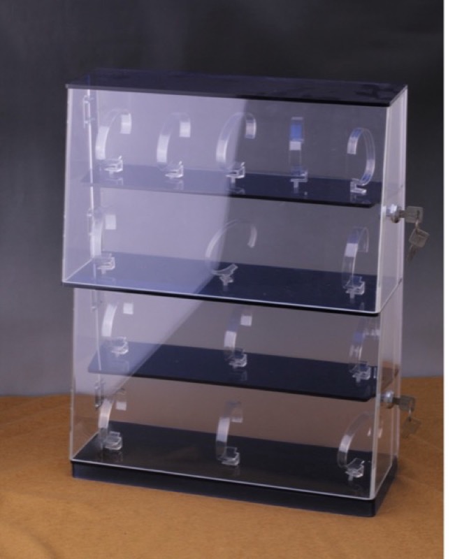 Lockable display case